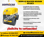 Rodillo para zanja  wacker neuson 