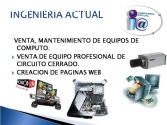 SERVICIOS SOPORTE TÉCNICO INFORMÁTICO