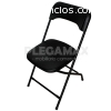 Silla negra para eventos