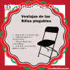 Silla Plegable de Plasitco