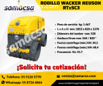 Smacacsa Rodillo compactadora para zanja