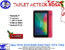 TABLET ACTECK ROSA