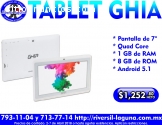 TABLET GHIA BLANCA