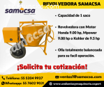 Trompo, concretera capacidad 1 saco