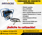 Vibrador, equipo de combustión interna H