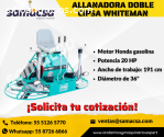 Allanadora de doble Witheman 36” maquina