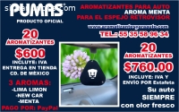 AROMATIZANTES PERSONALIZADOS DE PUMAS