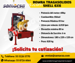 Bomba Diesel equipo Traga solidos Shell