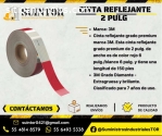 Cinta Reflejante 2pulgadas premium