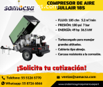 Compresor de aire marca sullair modelo 1