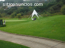 con publicidad Carpa estrella