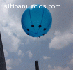 Con tu logotipo globos y esferas gigante