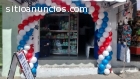 DECORACION CON GLOBOS