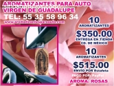 DESODORANTES PARA AUTO CON IMAGEN DE LA