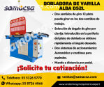 Dobladora de para Varilla marca Alba D52