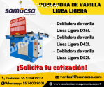 Dobladora de varilla eléctrica alba d52L