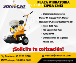 equipo ligero Placa vibratoria CIPSA CM1