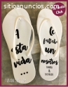 Flip Flops decoradas para boda