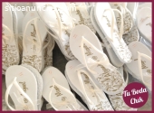 Flip Flops decoradas para boda