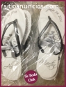 Flip Flops decoradas para boda