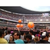 Gigantes pelotas para concierto publicit