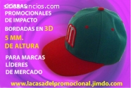 GORRAS BORDADAS EN 3D