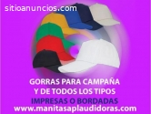 GORRAS BORDADAS EN 3D