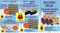 JERGA CARPE POPULAR 50 CM X 25 MTS