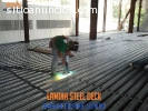 Lamina acanalada steel deck (losacero)