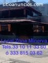 LOCAL EN RENTA UBICADO ZONA MINERVA