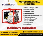 Motobomba en marca Shell 2x2