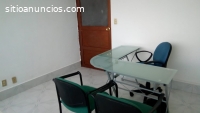 OFICINA CON MUEBLES EN ALQUILER