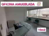 OFICINA CON MUEBLES EN RENTA.,