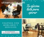 Oficina en renta para 2-3 personas en Az