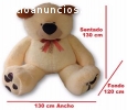 Oso de peluche Gigante, 2 metros altura,