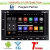 Peugeot Partner Car Radio Android WIFI 3