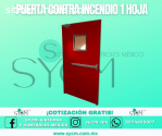 PUERTA CONTRA INCENDIO DE SEGURIDAD