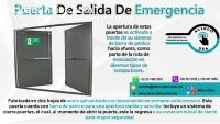 PUERTA DE SALIDA DE EMERGENCIA