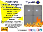 PUERTA DOBLE CORTA FUEGO TOJANDE