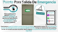 PUERTA PARA SALIDA DE EMERGENCIA