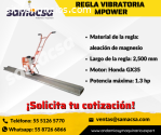 Regla compactadora o vibratoria de la ma