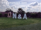 RENTA LETRAS EN 3D