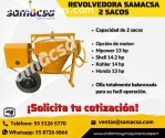 Revolvedora de acero dos saco samacsa