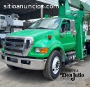 SE REMATA GRUA FORD F750 2012