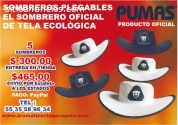 SOMBREROS PERSONALIZADOS DE LOS PUMAS