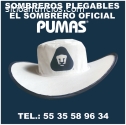 SOMBREROS PLEGABLES PERSONALIZADOS PUMAS