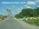 Terreno en Playa del Carmen.