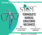 TORNIQUETE MANUAL GIRATORIO BIDIRECCIONA