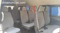 Toyota Hiace 2016 Para 15 Pasajeros