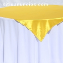 Venta de Blancos y Manteles para Eventos